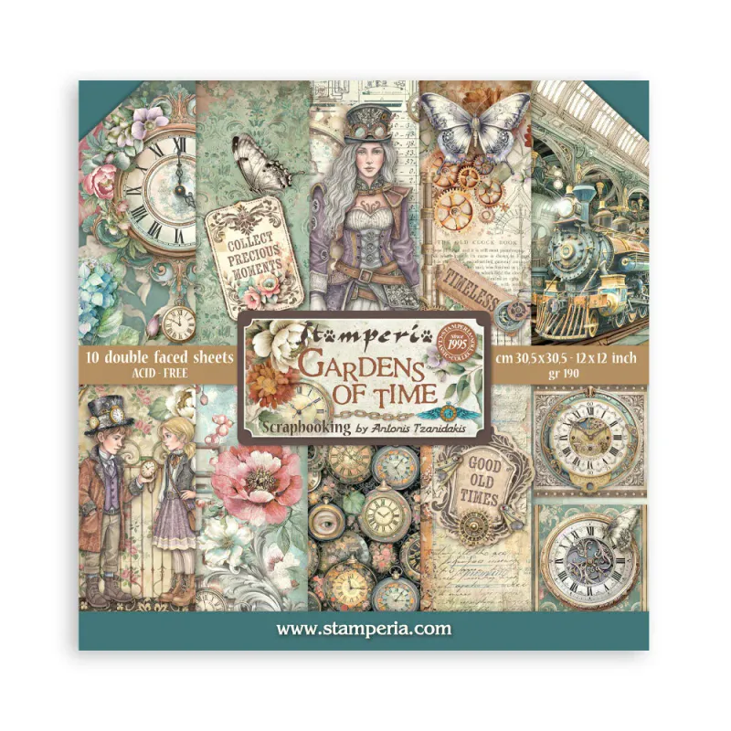 Stamperia – Gardens of Time 12x12