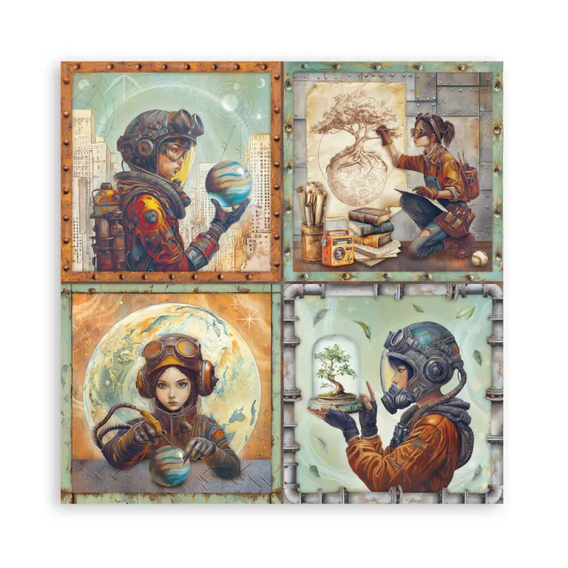 Stamperia A New Beginning Single Face 12x12