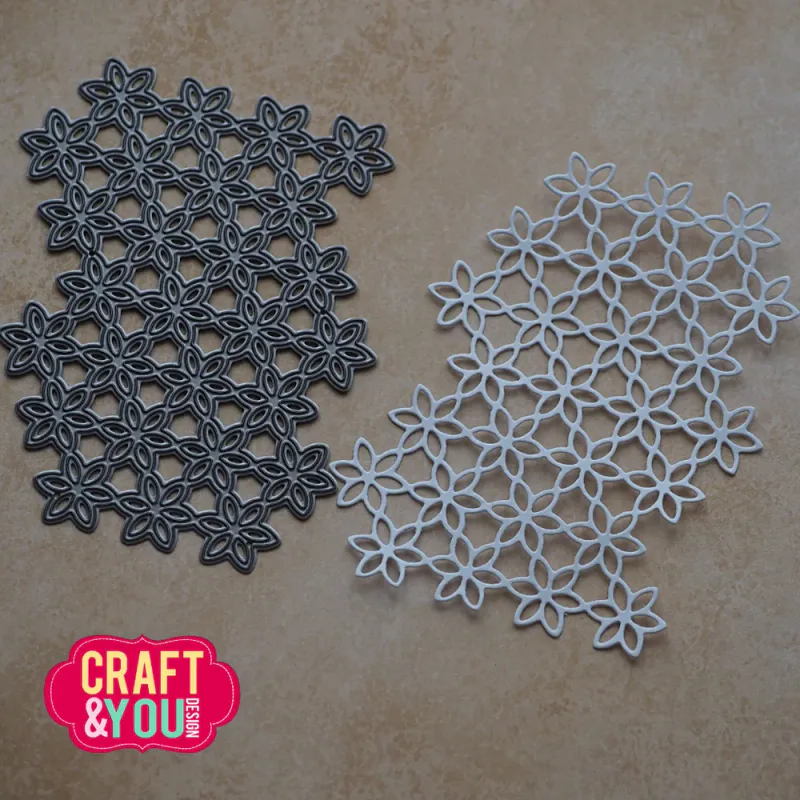 Craft & You Design – Flower Background Dies