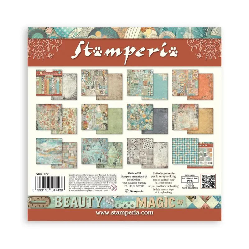 Stamperia – Furry Friends Backgrounds 12x12