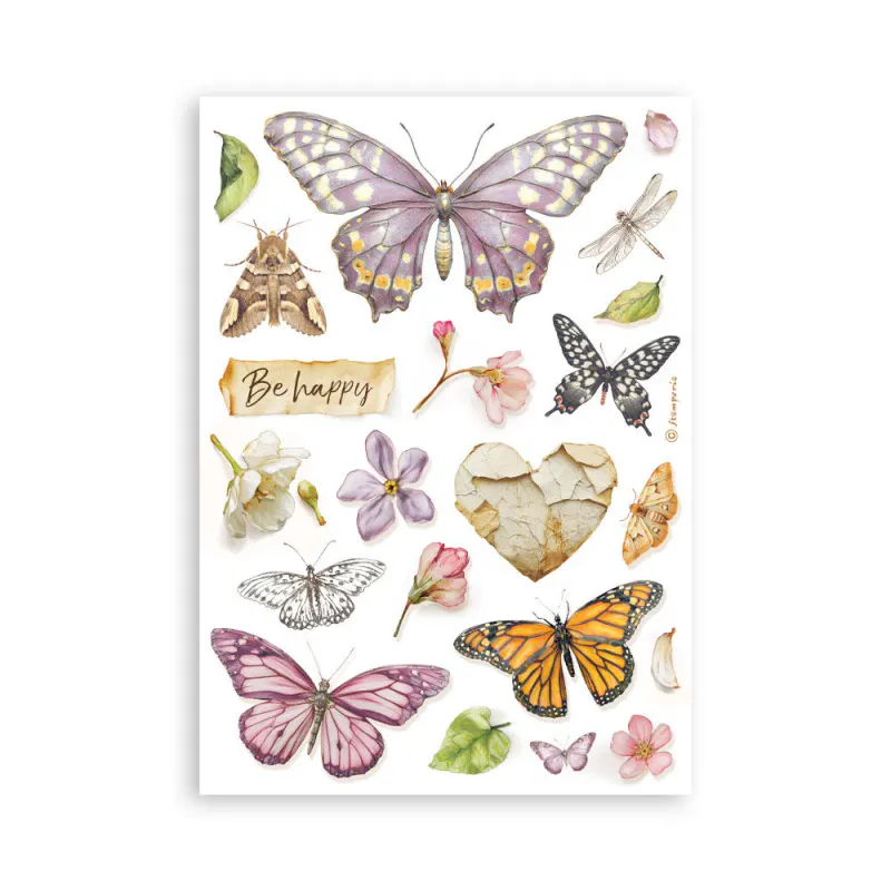 Stamperia – All Around A5 Washi Pad (8 ark)