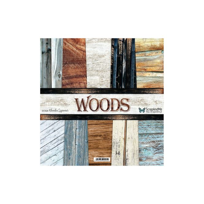 Hovedbilde ScrapAndMe – Woods 30x30 Paper Pad