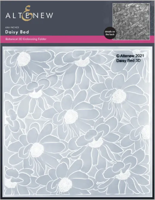 Hovedbilde Altenew – Daisy Bed 3D Embossing Folder 6