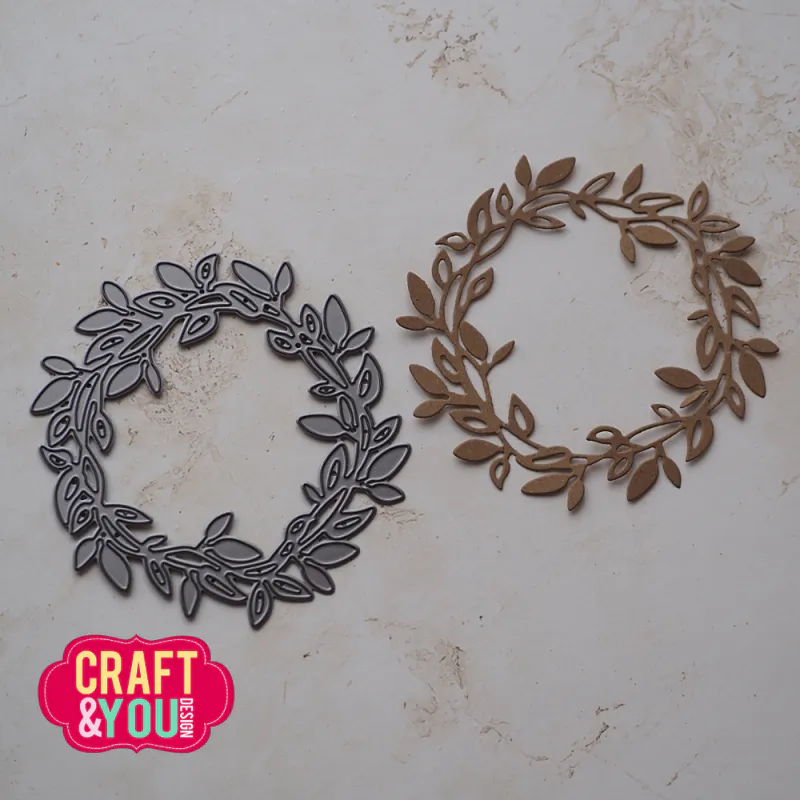 Craft & You Design – Leaf Wreath Dies