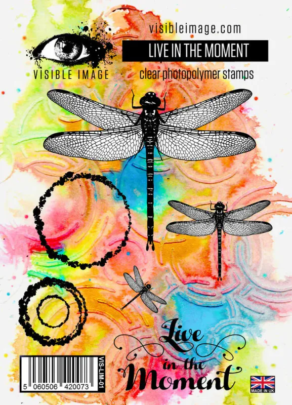 Visible Image – Live In The Moment A6 Stamp Set