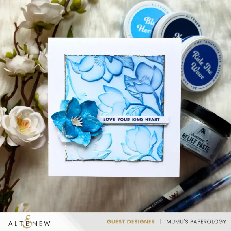 Altenew – Magnolia Dreams 3D Embossing Folder 6