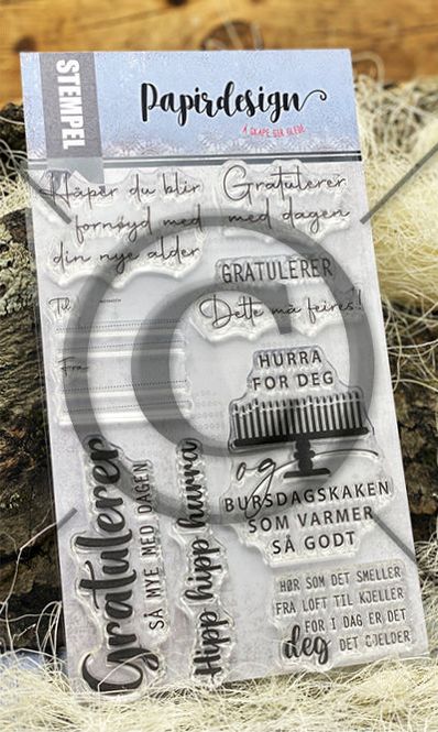 Hovedbilde Papirdesign – Din nye alder – Clear ...