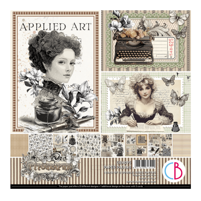 Ciao Bella – Typographic Paper Pad 8x8