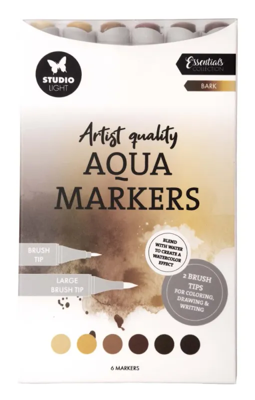 Studio Light – Aqua Markers Bark (SL-CO-MARK56)