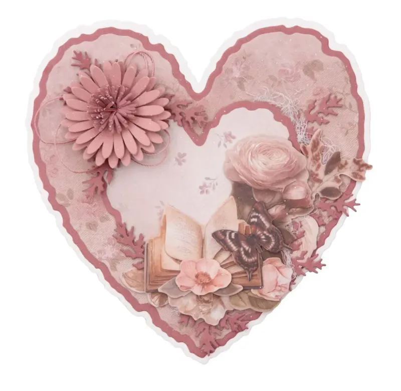 Studio Light – Torn Edge Cutting Die Heart Shape
